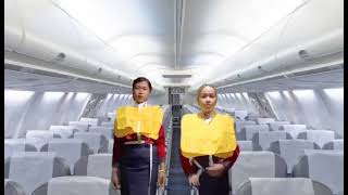 PHILIPPINES AIRLINES WELCOME ANNOUNCEMENT AND SAFETY DEMO 🛫 🛫🛫