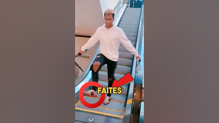 Comment arrêter n'importe quel escalator 😨