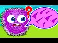 Learn with Fun: FLUFFY or SPIKY Shapes Showdown | Educational Cartoon for Kids