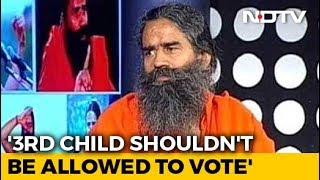 "Third Child Shouldn't Be Allowed To Vote": Ramdev On Population Control