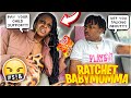 ACTING LIKE A “RATCHET BABYMOMMA” TO SEE HOW MY BOYFRIEND REACTS.. *HILARIOUS*