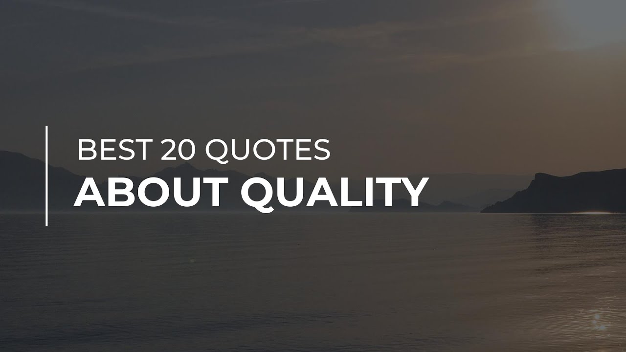Quality World Quotes