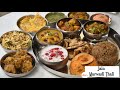 Jain marwadi thali recipe  pure veg  hindi  english