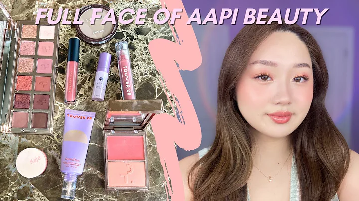 FULL FACE OF AAPI OWNED BRANDS | Chatty GRWM | Sta...