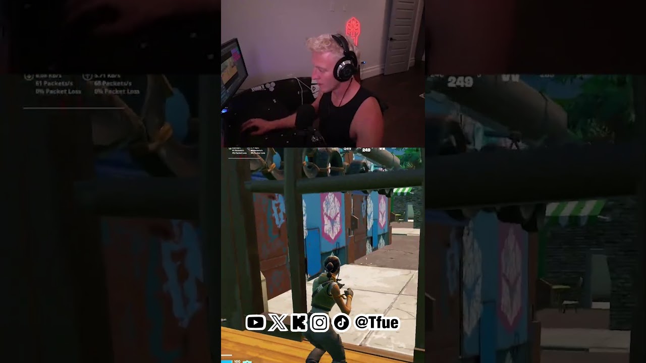 Tfue tells kid to turn mic off #tfue
