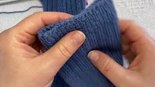 Toe up sock part 3: leg, cuff, and bind off  How to knit socks 