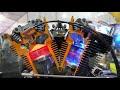 Working Model of a Panhead Harley Davidson V-Twin Air Cooled Motorcycle Engine at SEMA Show [4K]