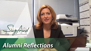 Alumni Reflections | Siegfried Alumni Reflections | Siegfried