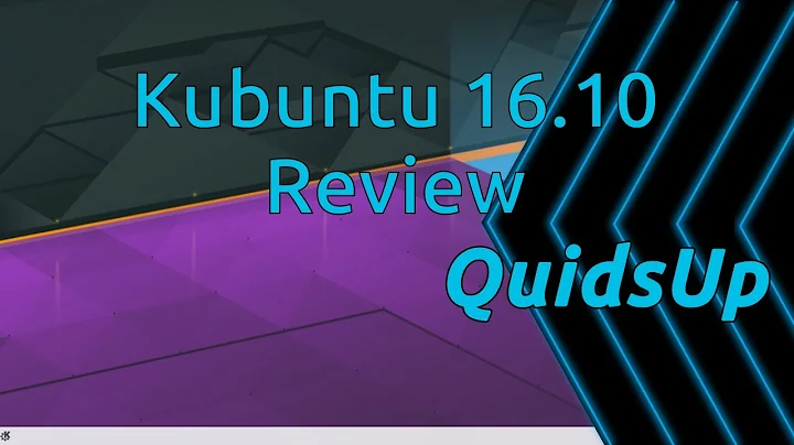 Kubuntu 16.10 Review - Nice and stable