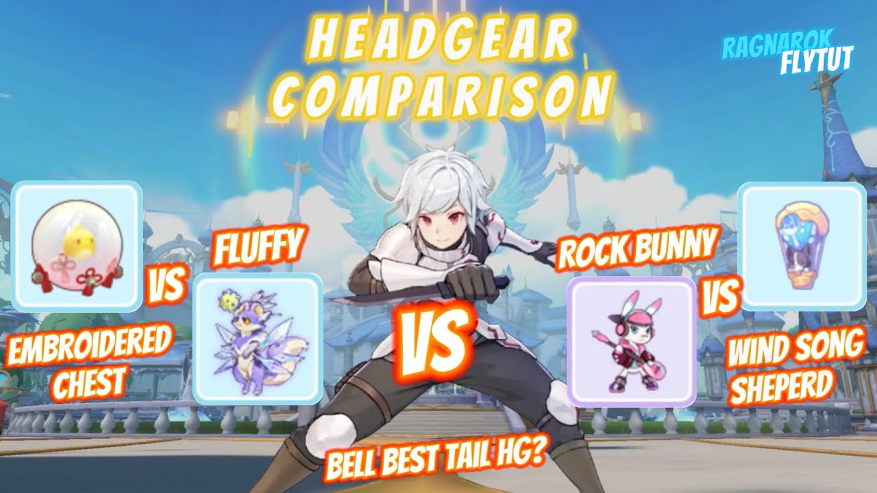 Ragnarok Mobile | Headgear Comparison (Tail HG PVE) - Best for Bell 