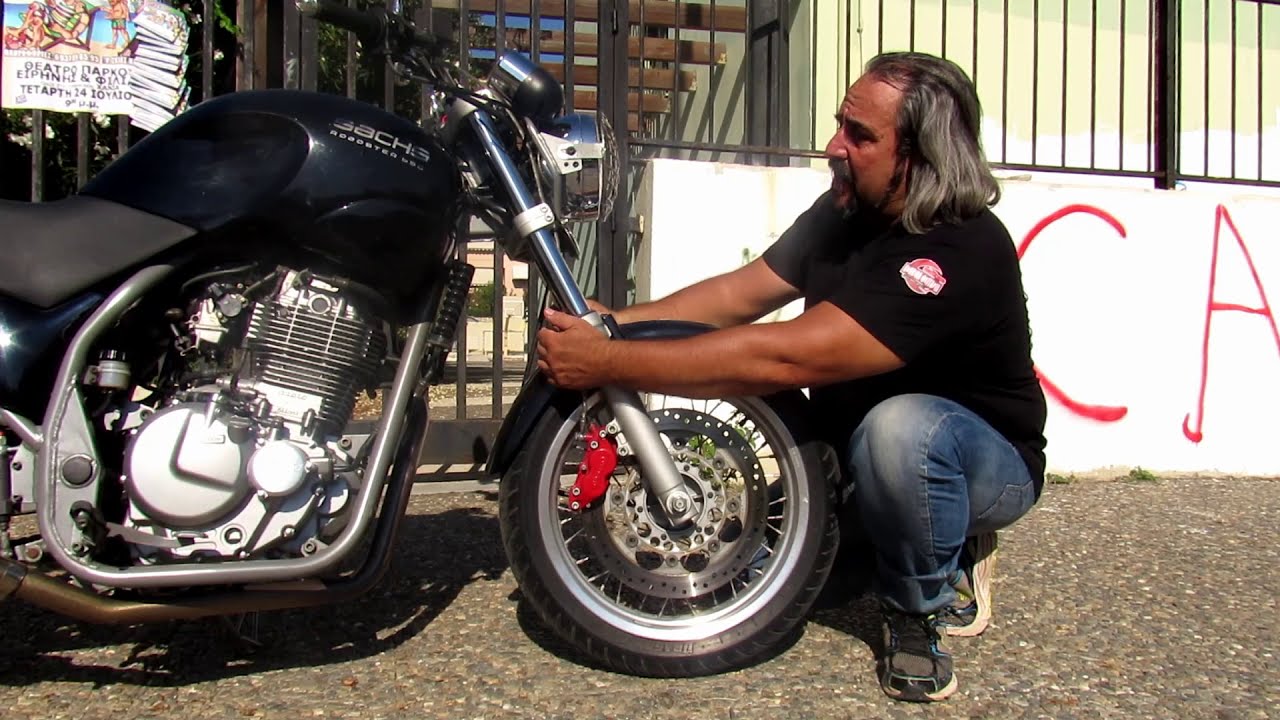 Sachs roadster 650 .KOKKINA FEGARIA TEST