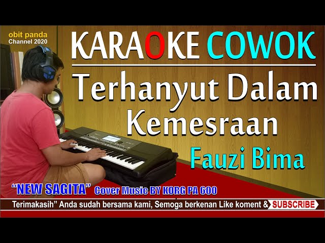 TERHANYUT DALAM KEMESRAAN Nada Cowok Karaoke class=