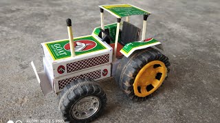 How to make A Tractor  At home matchbox Tractor play & Test