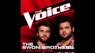 Video thumbnail of "The Swon Brothers: "Turn The Page" - The Voice (Studio Version)"