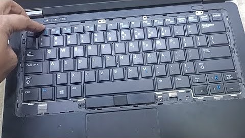 How to Replace Keyboard Dell latitude E7440 /  Keyboard Replacement