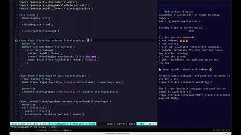 Part2: Building a Reddit Ticker with Flutter and Rust via Rid and Bloc/Cubit
