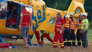 Car crash with extrication - nehoda s vyproštěním osob - Opava - Mokré Lazce