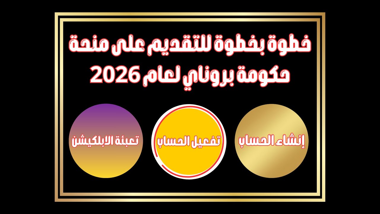 Грант правительства Брунея на 2026 год.