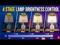 4 Stage Lamp brightness control |lamp brightness control |how to make lamp brightness control switch