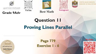 Proving Lines Parallel | Q11 P1 | 9A | EoT3 |