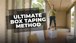 The Ultimate Box Taping Method - Tips From A Moving Pro! by Yuri Kuts 4,823 views 2 years ago 8 minutes, 1 second