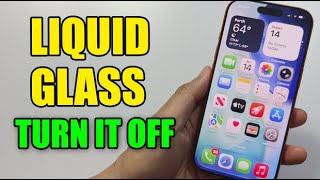 How to Turn Off Liquid Glass on iOS 26.2 screenshot 4