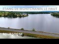 Ref:Qjs9BSgIM5c Bourgogne, vol de l'etang de montchanin le haut hd 1080p