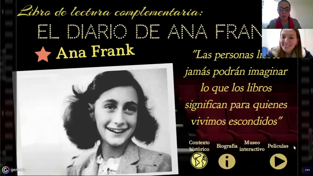 Interactuemos con El diario de Ana Frank YouTube
