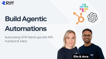 From AI Step to Agentic Automation: Building GTM Stand ups with Riff, HubSpot & Slack