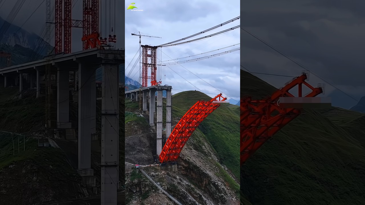 WORLD’S 2ND Largest Arch Bridge Rising -  Guniu River Grand Bridge 2025 