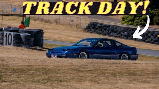 I Raced My Nissan 180sx Turbo at Broadford!