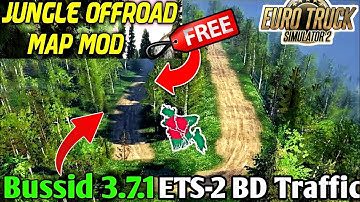 Release Bussid Map Mod v3.7.1- Jangale Narrowed Offroad Map Mod For Bus Simulator Indonesia | ETS-2