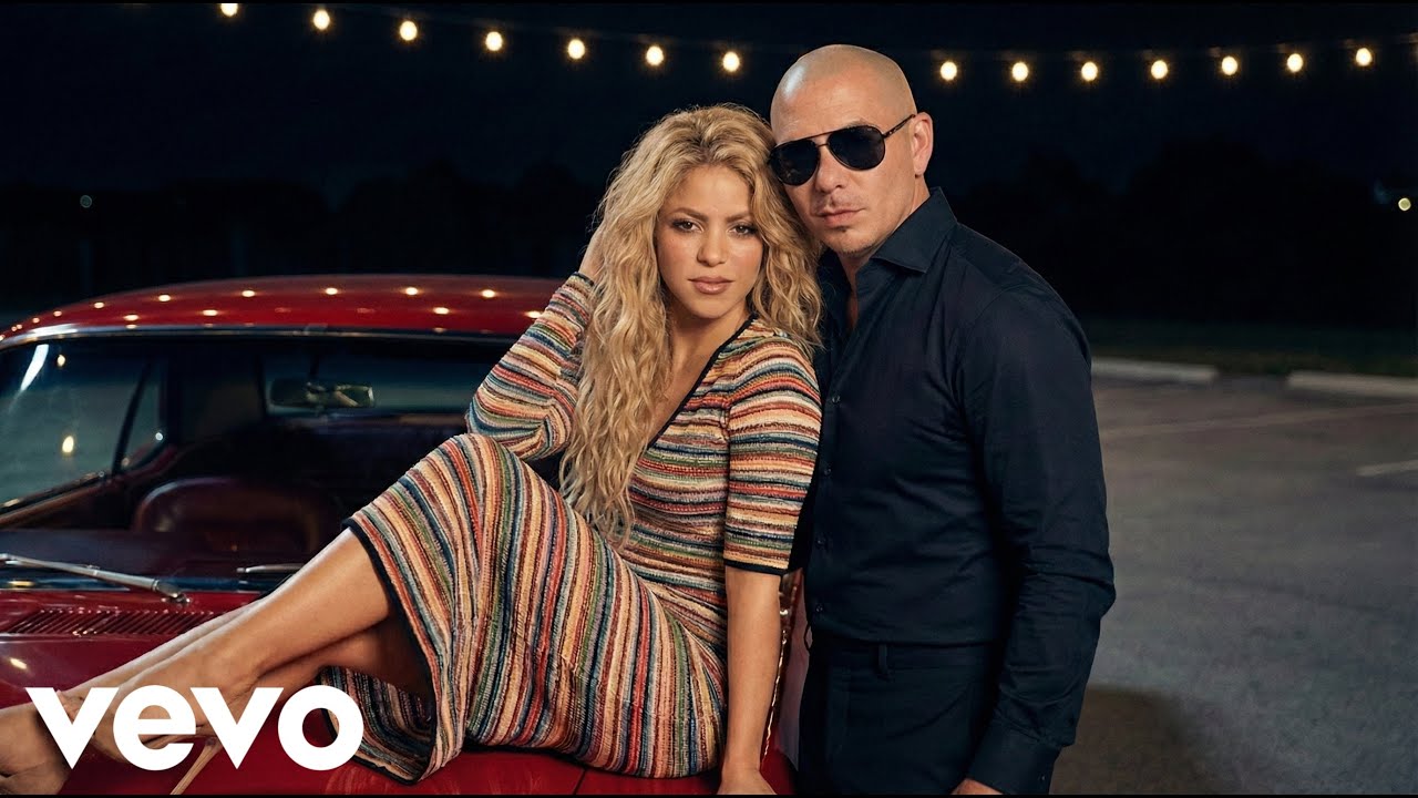 Pitbull ft. Shakira - Rise & Move (Lyrical Music Video)