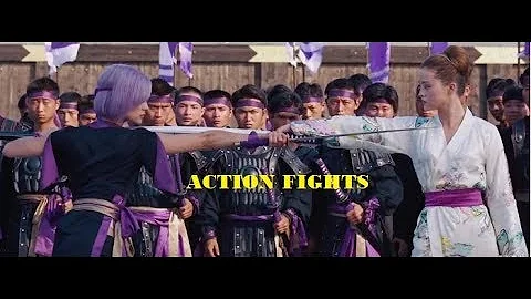 DOA action fights- kasumi and Iyana@