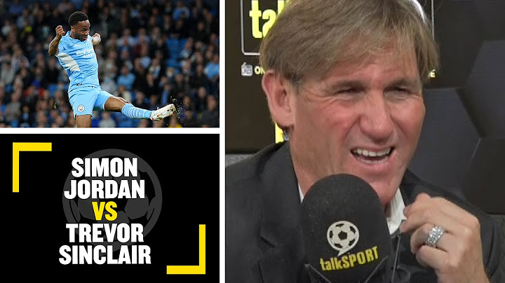 JORDAN VS SINCLAIR🔥 Simon & Trevor get heated over why Sterling may be struggling at Man City