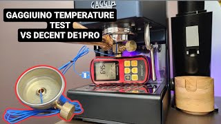 The Gaggiuino | Decent Espresso | Testing Temperature Stability