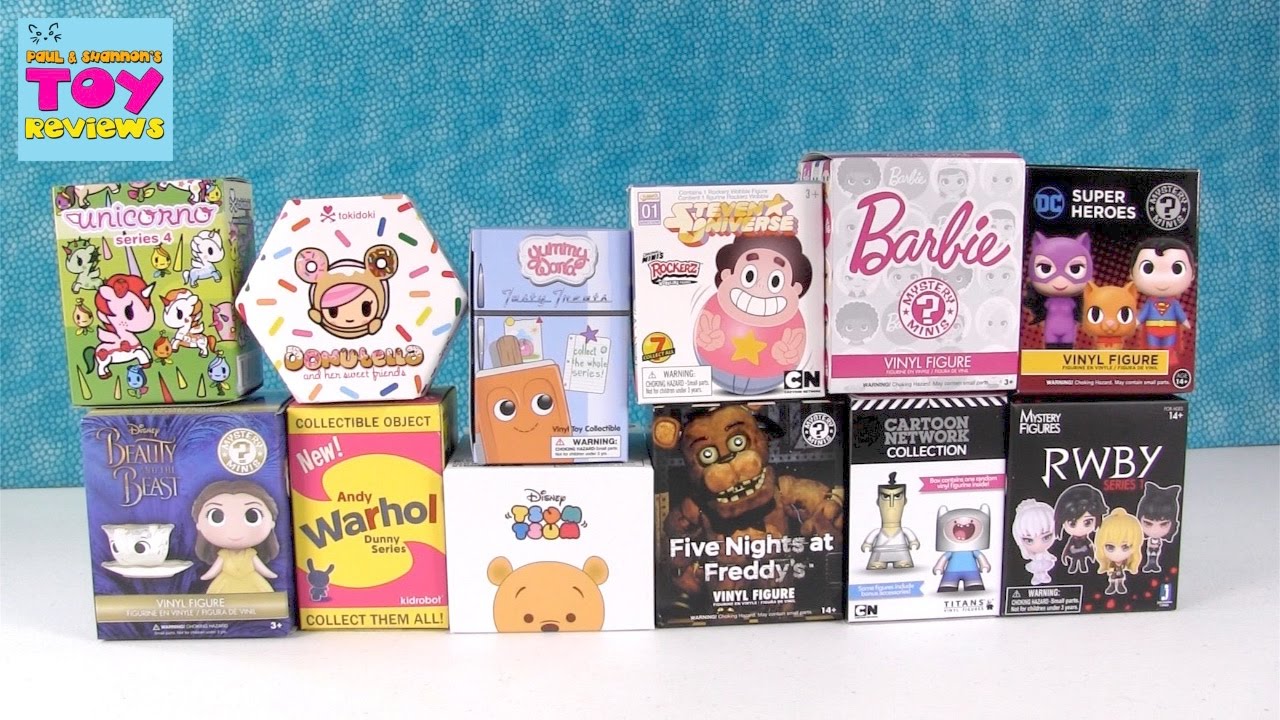 kawaii emoticons Disney RWBY Unicornos Yummy World Vinyl Figure Palooza Blind Box Opening | PSToyReviews