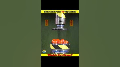 Hydraulic Press VS Vegetables⁉️💥 || Tomato🍅 vs Kiwi🥝 vs Pumpkin😱 || #shortsfeed #trending #tamil