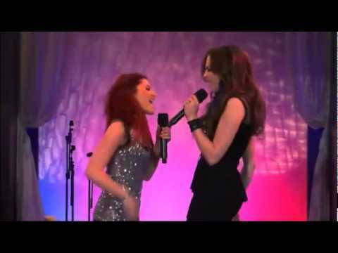 Cat singing with Jade on Victorious