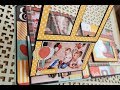 Альбом Magical ADVENTURE #1/bts pop up scrapbook tutorial/Peek-a-Boo card/anniversary scrapbook