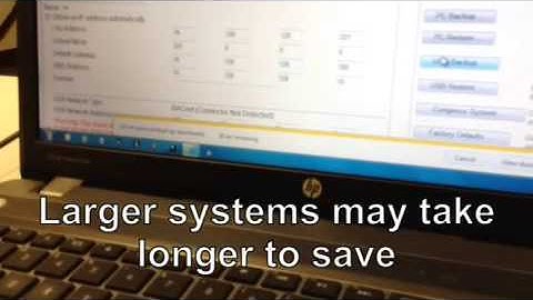 How to Backup your Carrier I-Vu System