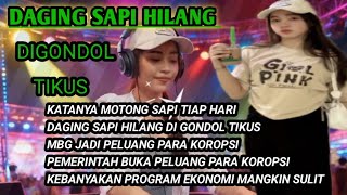 DAGING SAPI HILANG DI GONDOL TIKUS // DJ MBG VIRAL😀🎧✋