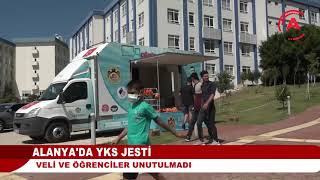 ALANYA'DA YKS JESTİ