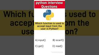 Which function is used to accept input from the user in Python? #shorts #viralshort