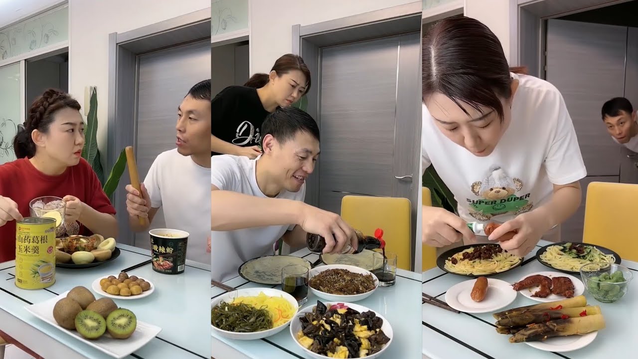 Trending 🔥 Funny Husband Wife Yummy Food Eating Challenge||Prank 😂🤫||Comedy 🤣🤣