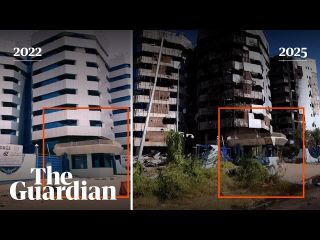 الخرطوم قبل وبعد: تظهر التسجيلات تدمير الحرب في السودان – فيديو | السودان الخرطوم قبل وبعد: تظهر التسجيلات تدمير الحرب في السودان – فيديو | السودان
