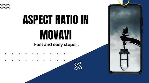 How to change aspect ratio in movavi video editor plus 22. #movavivideoeditorplus #movavivideosuite