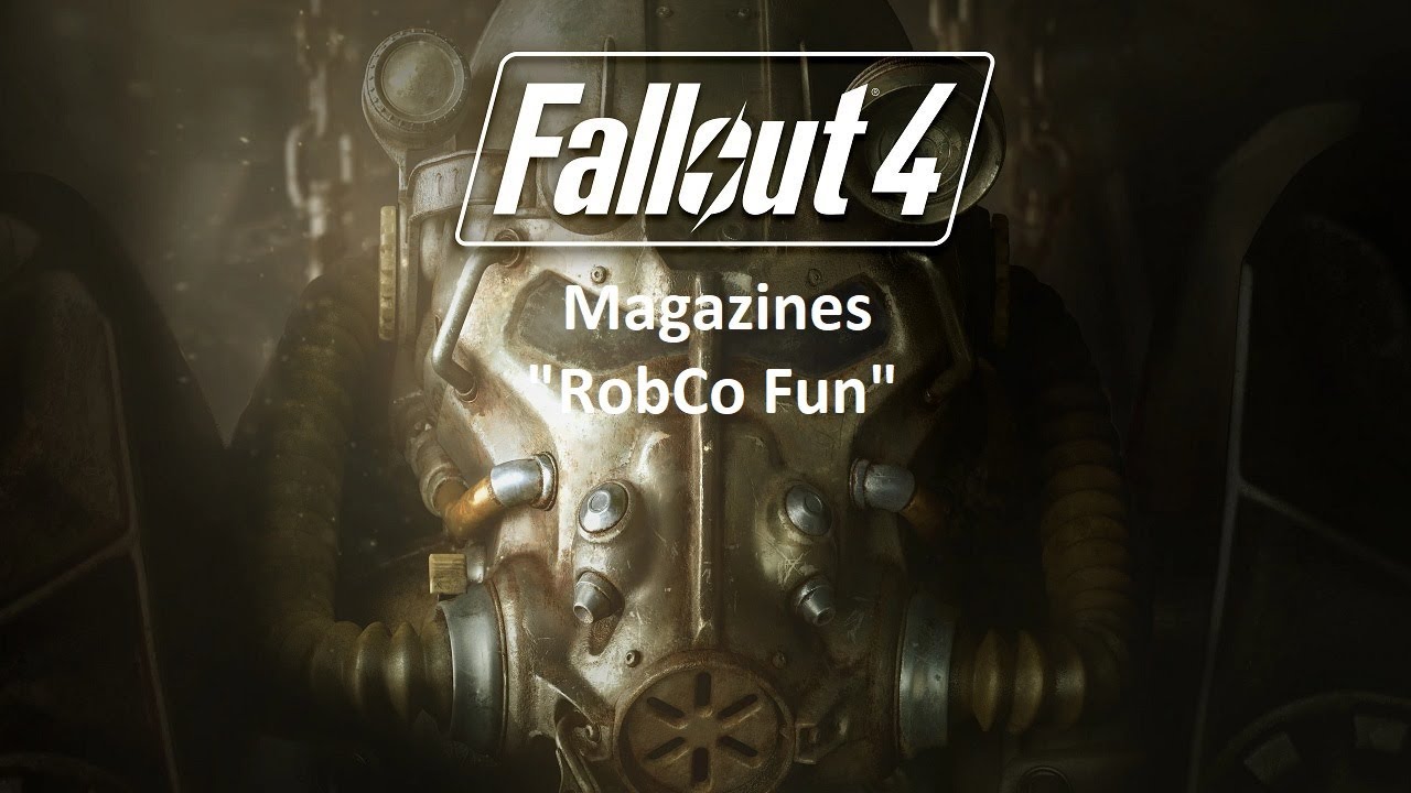 Fallout 4 - Les Magazines "RobCo Fun"