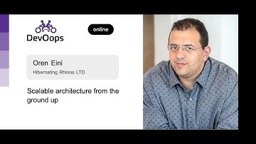 Oren Eini — Scalable architecture from the ground up