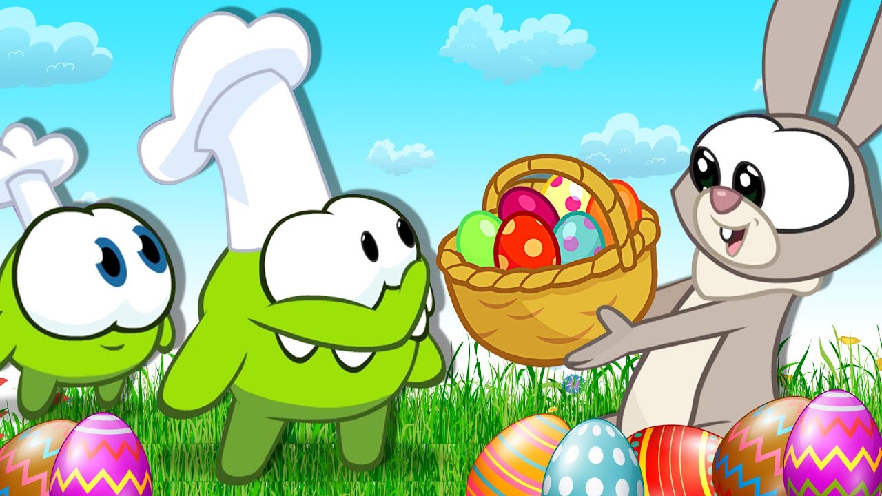 Om Nom Stories: Easter Eggs Recipe🥚 Funny Cartoon For Kids | HooplaKidz  Toons - YouTube